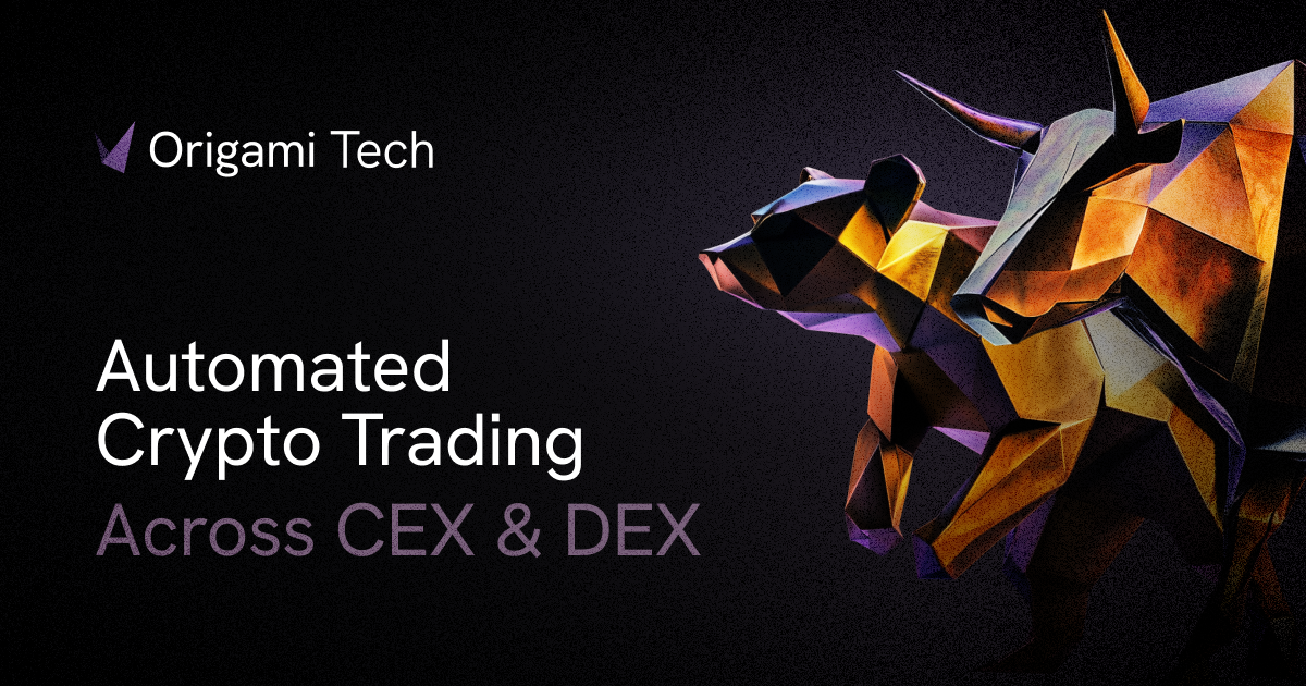 Origami Tech — Automated Crypto Trading Across CEX & DEX